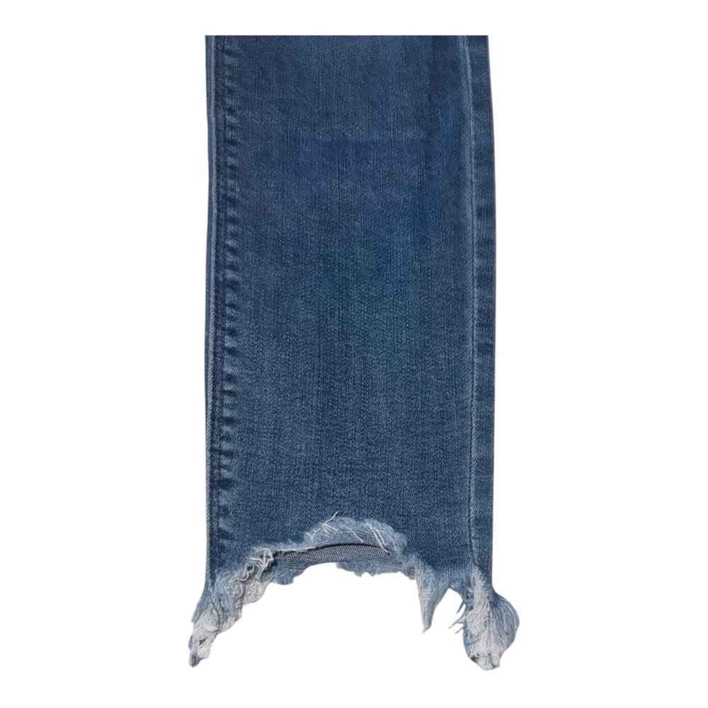 Lucky Jeans Brooke Legging Jean Unfinished Hem Stretch Denim Size 2 / 26 Ankle - Picture 3 of 9